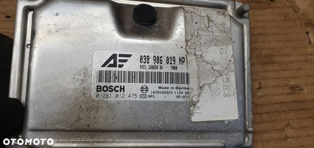 Komputer sterownik silnika Ford Galaxy MK1 Lift 1.9 TDI 038906019NP - 5