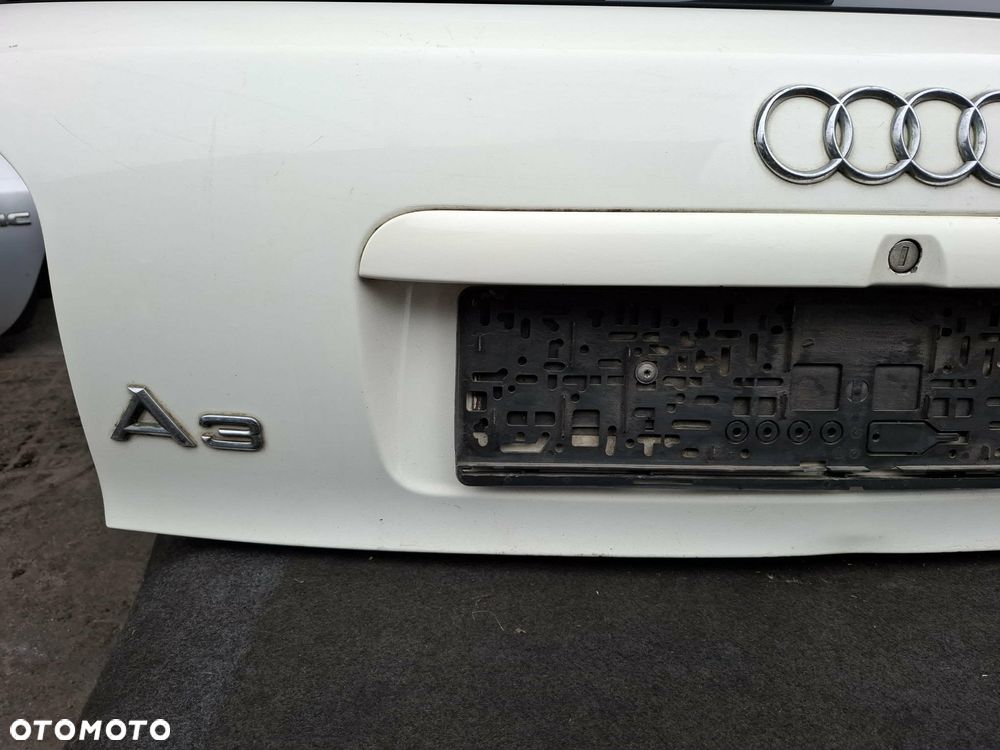 Audi A3 8L Klapa bagażnika biała - 2