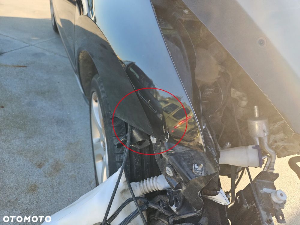 Błotnik prawy przedni Peugeot 3008 I 2011r KTVD - 2