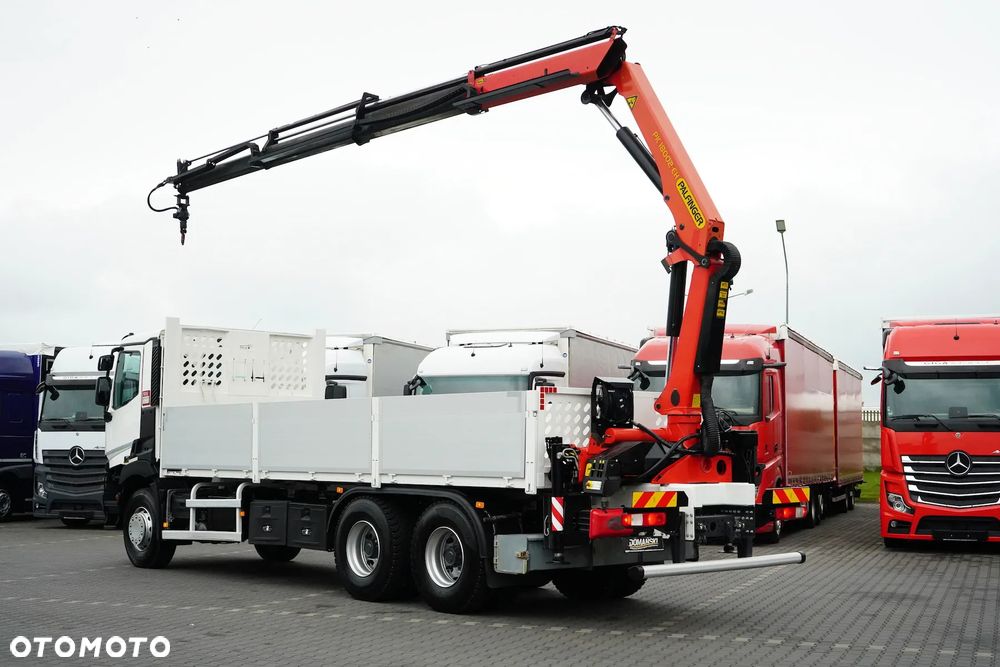 Renault C 380 / 6 X 4 / SKRZYNIOWY + HDS / PALFINGER PK 18002 / PILOT / ROTATOR - 6