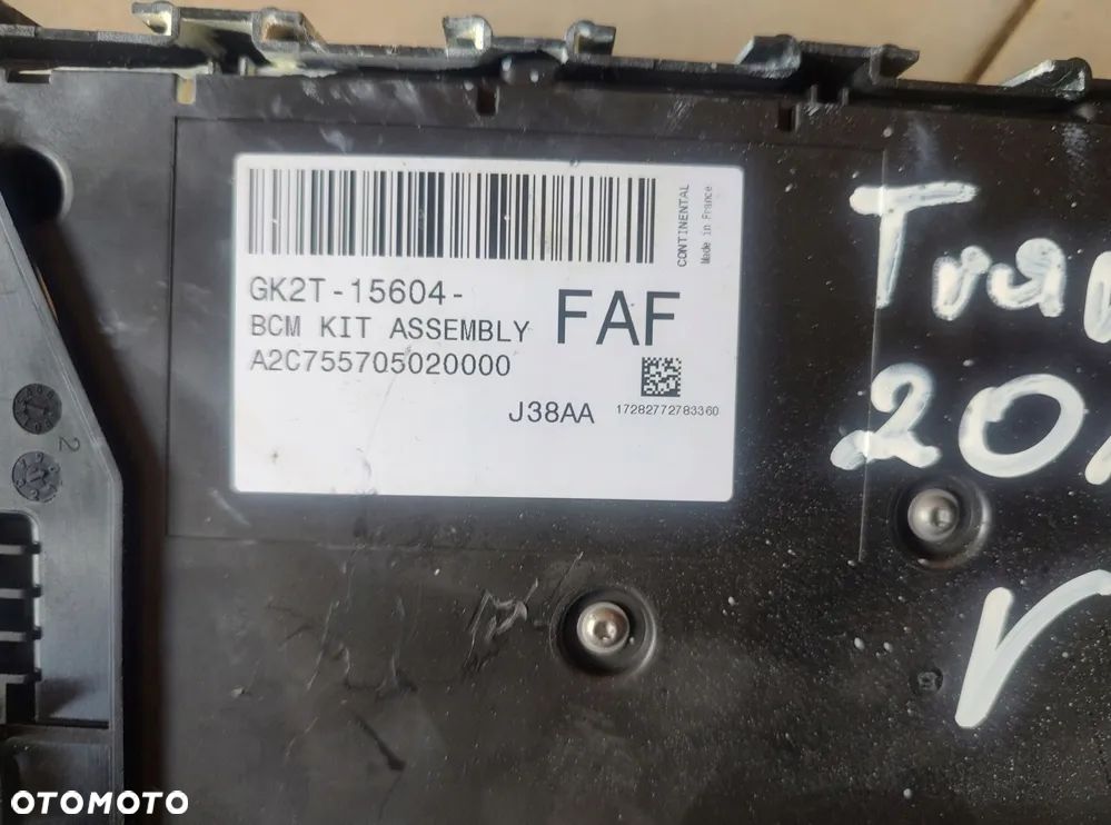 FORD TRANSIT MK8 MODUŁ BCM SKRZYNKA GK2T15604FAF - 2