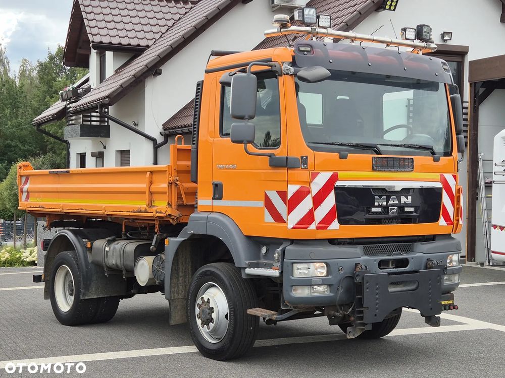 MAN TGM 13.250 4x4 Czołownica Hydraulika - 4