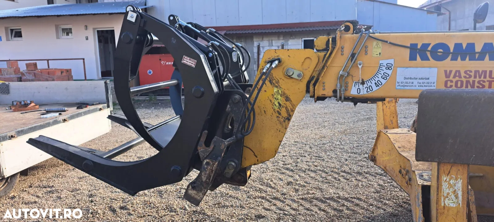 Graifer forestier pentru buldoexcavatoare, tractoare sau încărcătoare frontale - 8