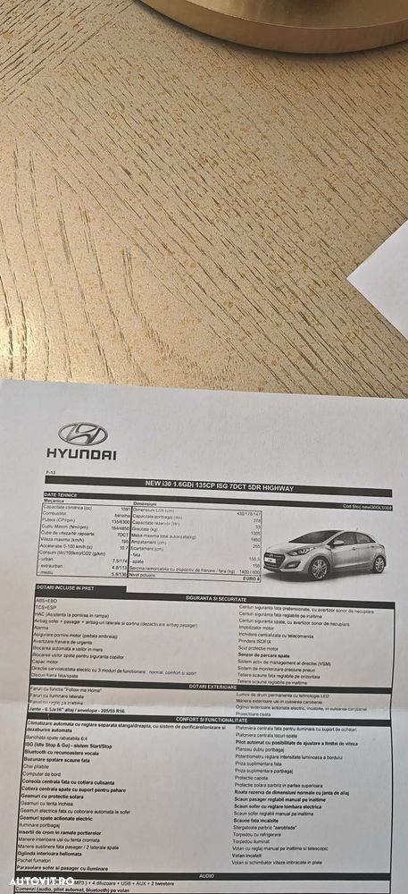 Hyundai i30 1.6 GDI 7DCT 5DR Highway - 22