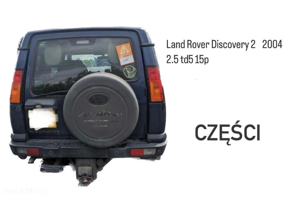 Land rover Discovery II 2 2.5 td5 Maska Zderzak Lampa Błotnik halogen atrapa grill listwa zawiasy chlodnica wentylator - 5