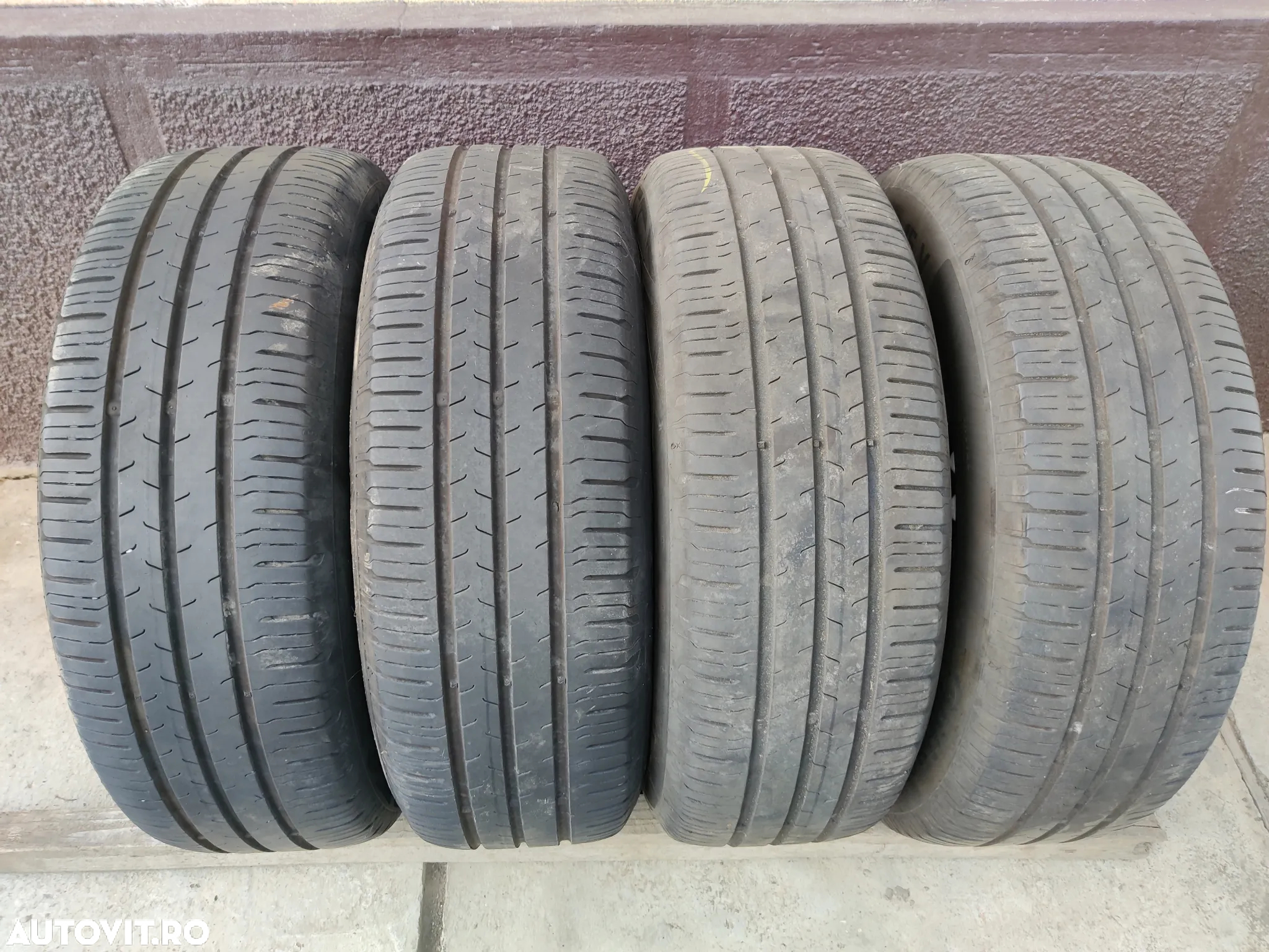 Jante tabla R15" 5X112 VW Golf Passat Seat Exeo Audi A3 A4 anvelope 195/65 R15 Continental 1K0601027C - 8