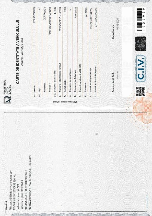 Volkswagen T-Roc 1.0 TSI OPF UNITED - 8