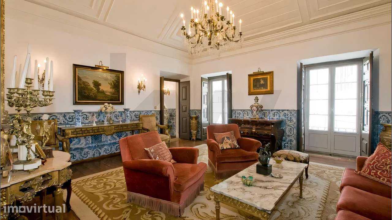 Palacete com 1.030 m2 e Raro Lote de 5.450 m2 em Lisboa (Carnide) – Ju - Grande imagem: 5/37