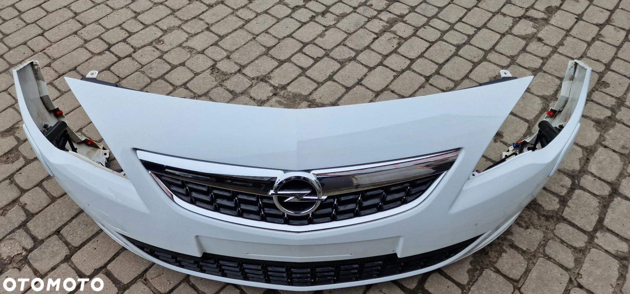 Zderzak PRZÓD kompletny OPEL Astra IV J Spryskiwacze Y40R - 3