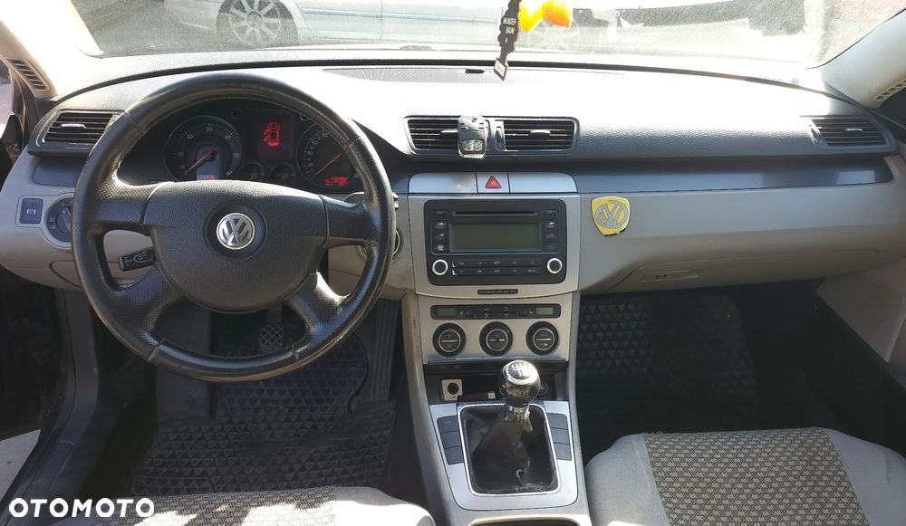 VW PASSAT B6 KOMBI ZDERZAK PRZEDNI PRZÓD GRILL LC9X - 6
