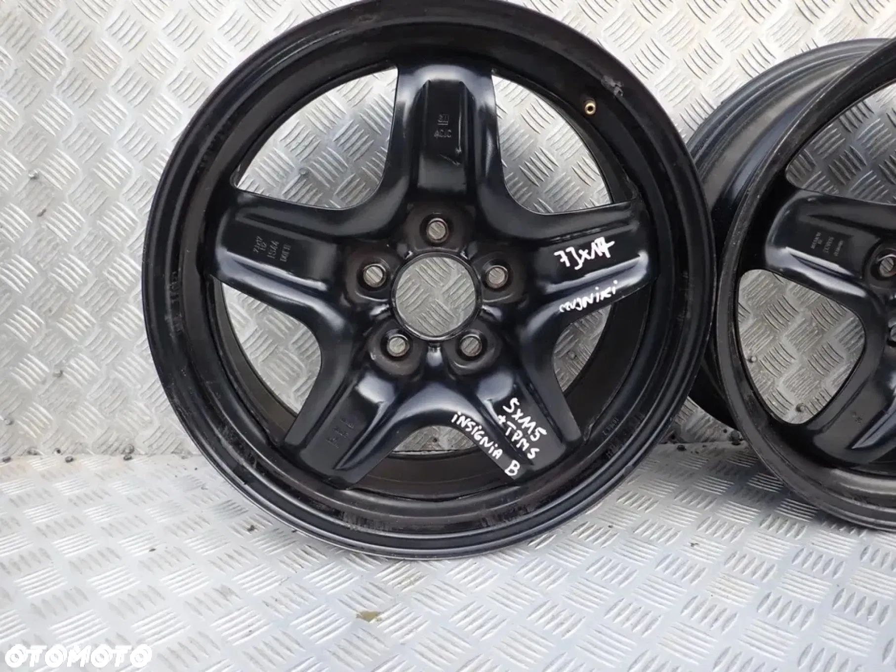 FELGI STRUKTURALNE OPEL INSIGNIA B 5X115 7X17 ET 44 CZUJNIIKIRADOM - 2