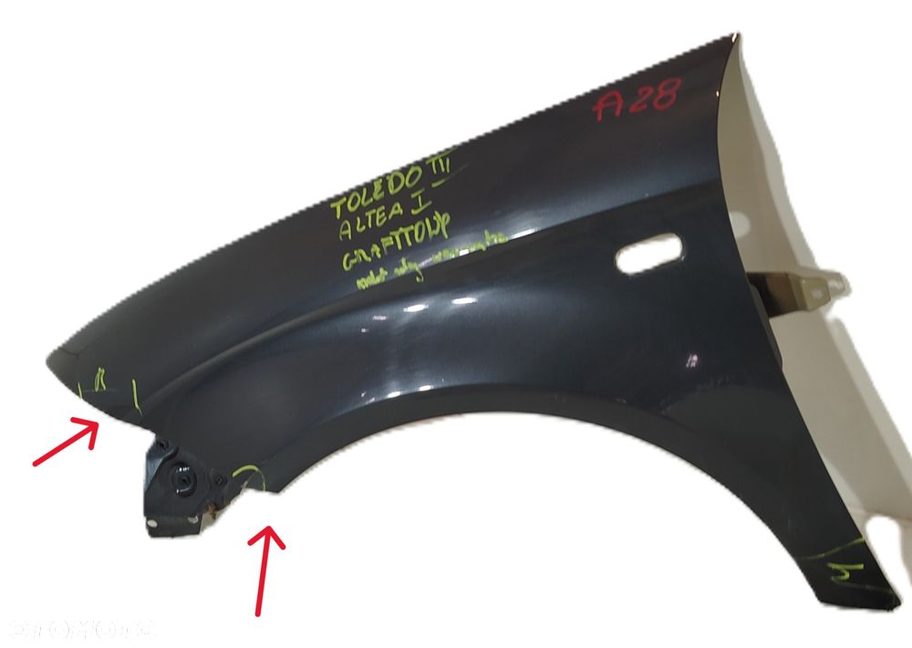 błotnik lewy przedni SEAT ALTEA XL III 04-15 - 1