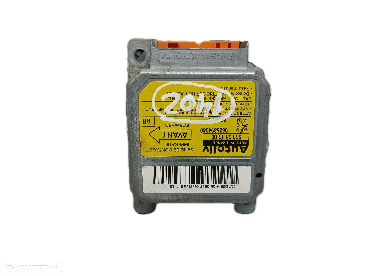 Centralina Airbags Peugeot 206 Hatchback (2A/C) - 1
