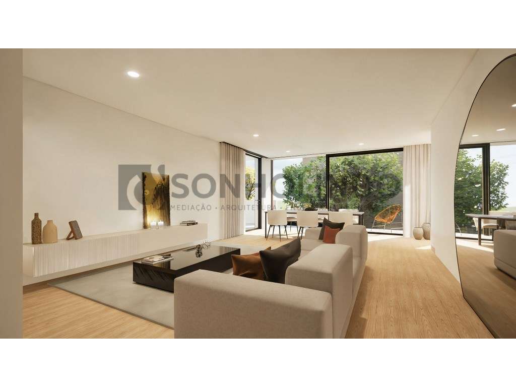 Apartamento T1 com varanda, área bruta de 103,25m2, garagem fechada... - Grande imagem: 3/16