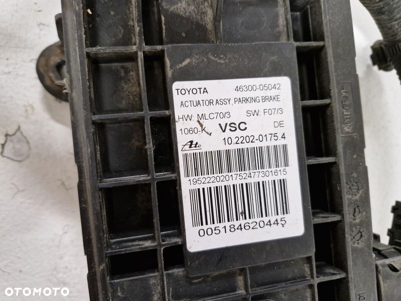 TOYOTA AVENSIS T27 LIFT T29 MODUŁ HAMULCA RĘCZNEGO ELEKTRYCZNEGO 46300-05042 - 3