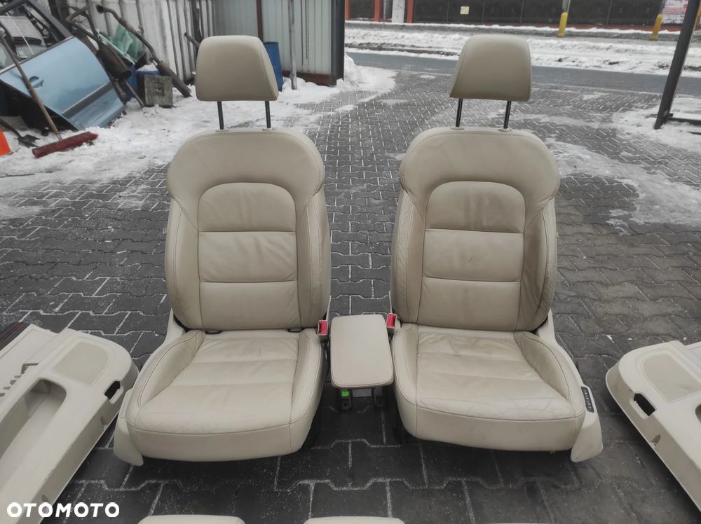 SKODA SUPERB 2 KOMBI FOTELE FOTEL TAPICERKA SIEDZENIA KOMPLET PODGRZEWANE PRZÓD KANAPA BOCZKI SKÓRA SKÓRZANE PAMIĘĆ ELEKTYRCZNE BOCZKI BOCZEK PODŁOKIETNIK SOUND SYSTEM WYSYŁKA !!!! - 3