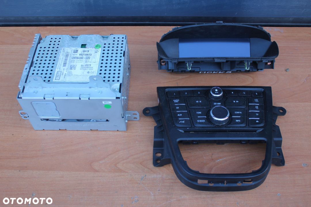 RADIO PANEL WYŚWIETLACZ OPEL MOKKA CD400 - 1