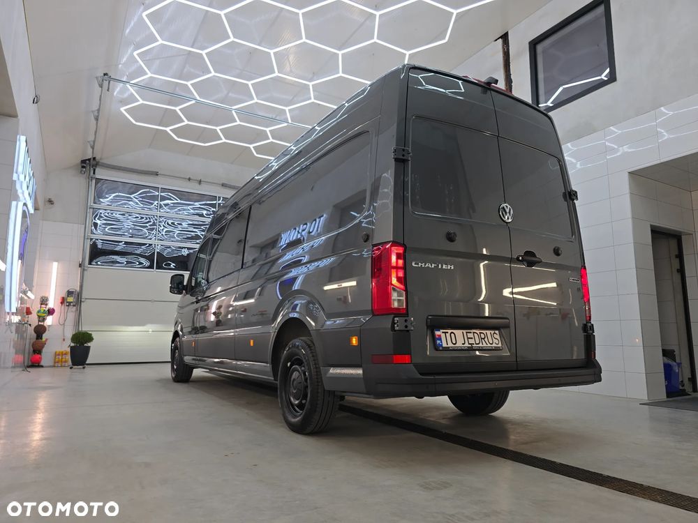 Volkswagen CRAFTER 4 MOTION AUTOMAT-8 Bie TDI 177KM Długi 7-OSOBOWY BOGATA OPCJA WYPOSAŻENIA NAVI KAMERA COFANIA FUL LED LAKIER METALIZOWANY FOTEL KIEROWCY PNEŁMATYCZNY Z MASAZEM SALON PL STAN NOWY NOWY NOWY - 12