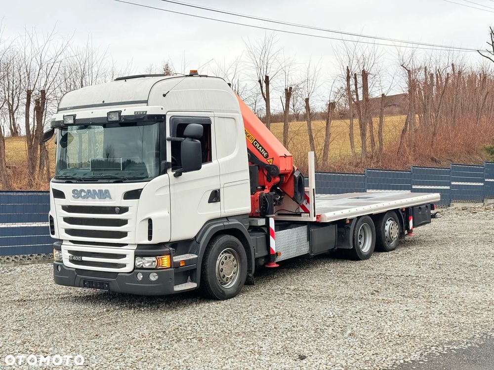 Scania * SCANIA G400 * HDS Palfinger Kran PK 42500 * 3 Osie * Sprowadzona * Bardzo Dobry Stan * - 2