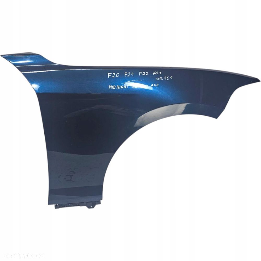 Bmw F20 F21 F22 F23 Błotnik Prawy Przód Midnight Blue Ii Nr 101