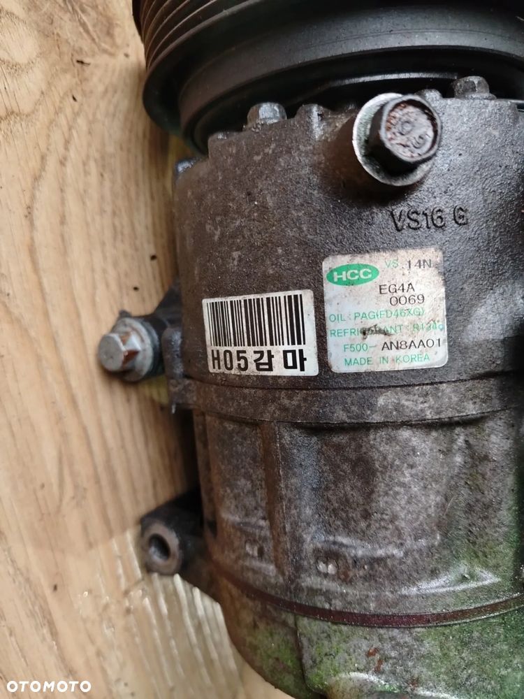 HYUNDAI I30 10r 1.4 G4FA SPRĘŻARKA KLIMATYZACJI F500-AN8AA01 - 2