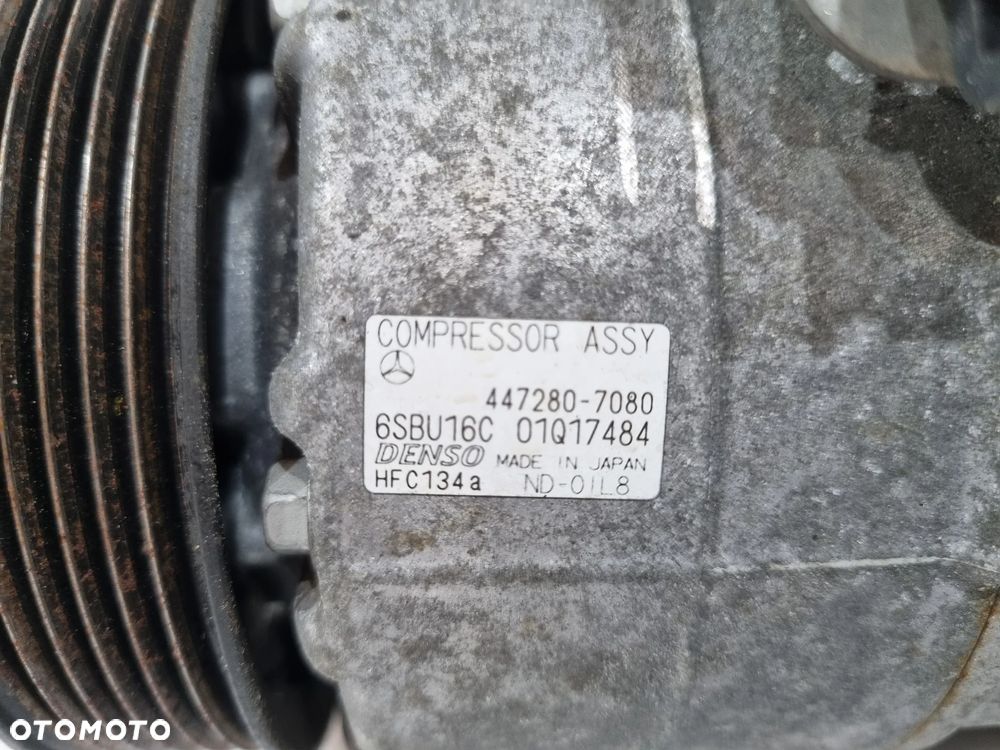 MERCEDES W204 W212 SPRĘŻARKA KLIMATYZACJI 447280-7080 - 5