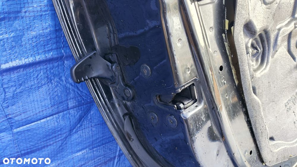 DRZWI LEWE KOMPLETNE CZARNE NV676 ORYGINALNY LAKIER PODNOŚNIK ZAMEK ZAWIASY GŁOŚNIK USZCZELKA RENAULT WIND - 7