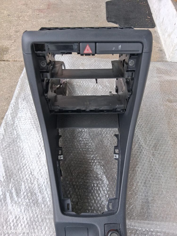 Consola central Audi a4 b6/b7 ano 2001 a 2008 em bom estado - 6