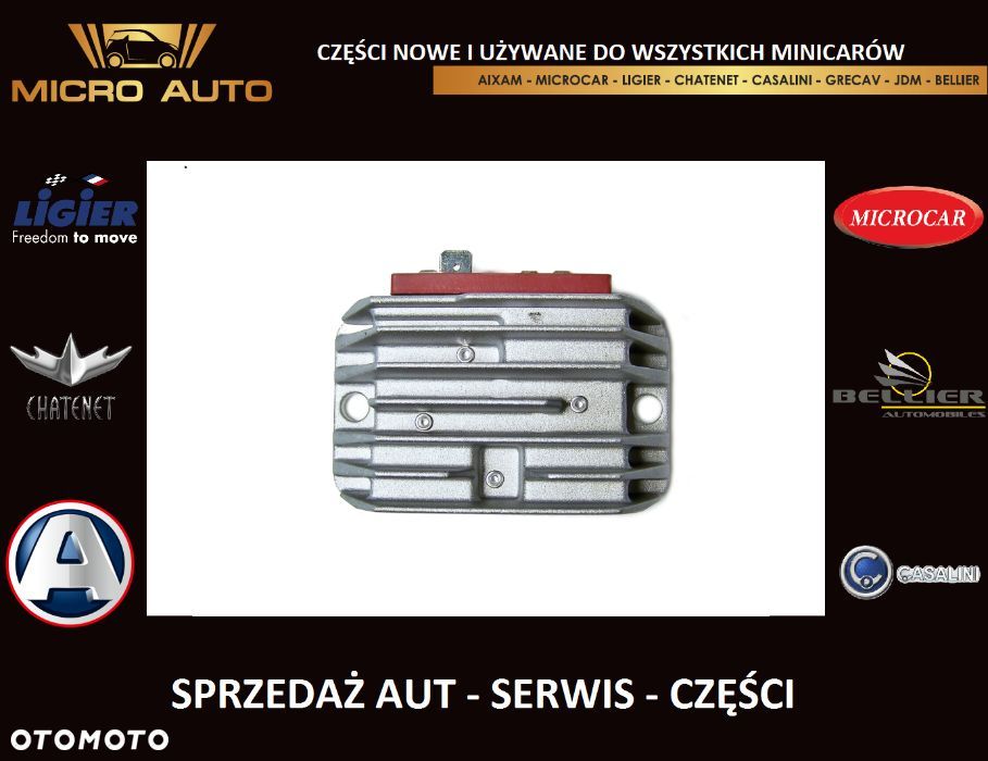 Regulator napięcia Lombardini Focs Aixam Microcar Ligier Grecav Bellie