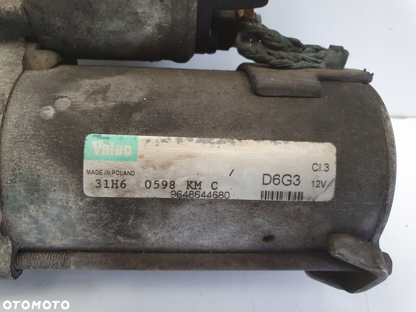 Peugeot 206 1.6 16V ROZRUSZNIK valeo D6G3 - 2