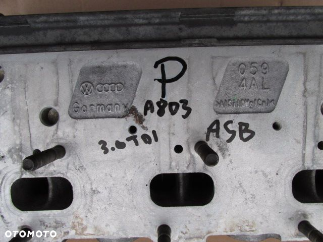 Audi A8 D3 3.0 tdi ASB Głowica prawa splanowana 0594AL  wałki sprawdzona - 8