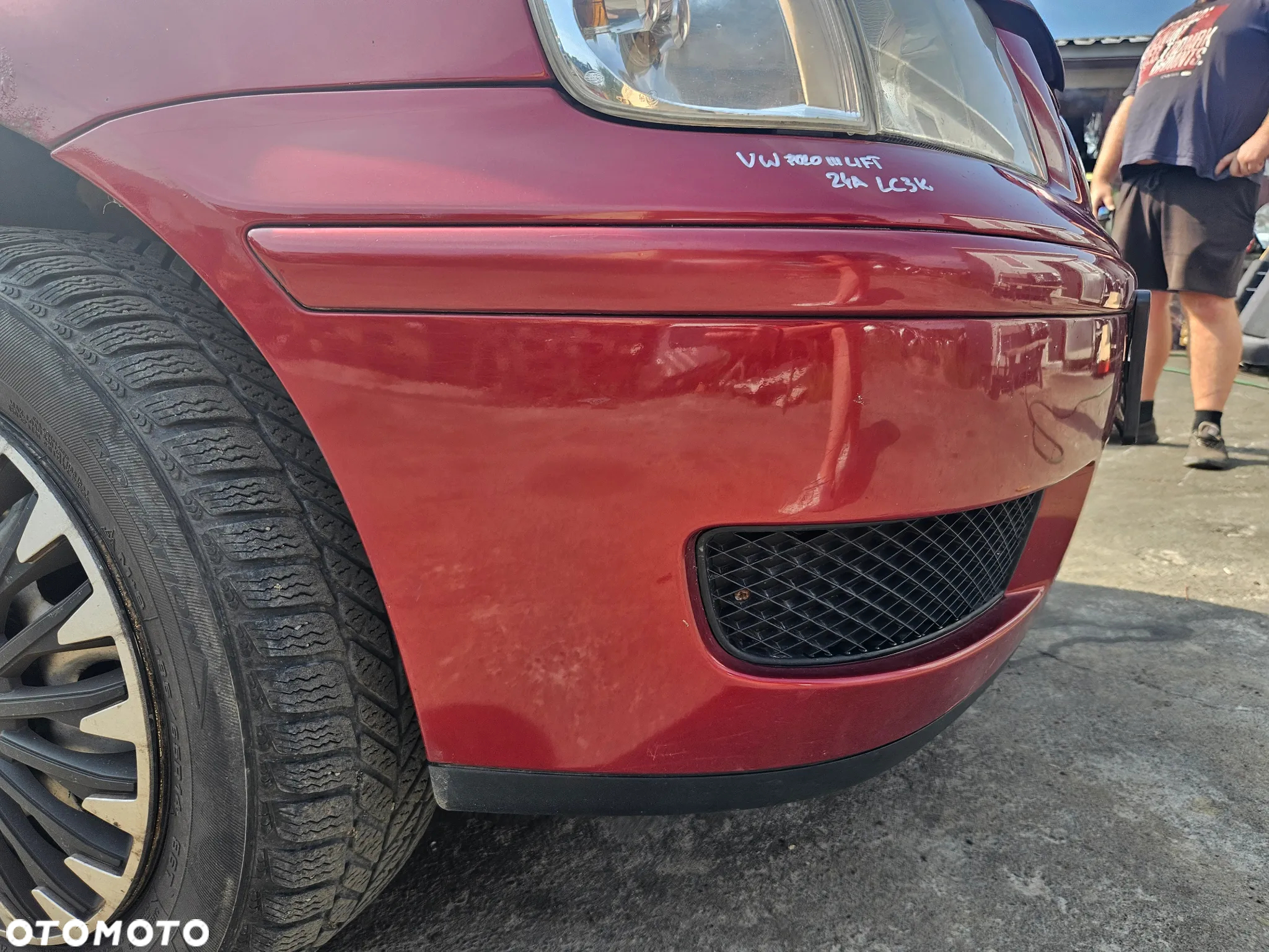 VW POLO III LIFT 6N2 ZDERZAK PRZÓD PRZEDNI LC3KA PRZEDNIA - 2