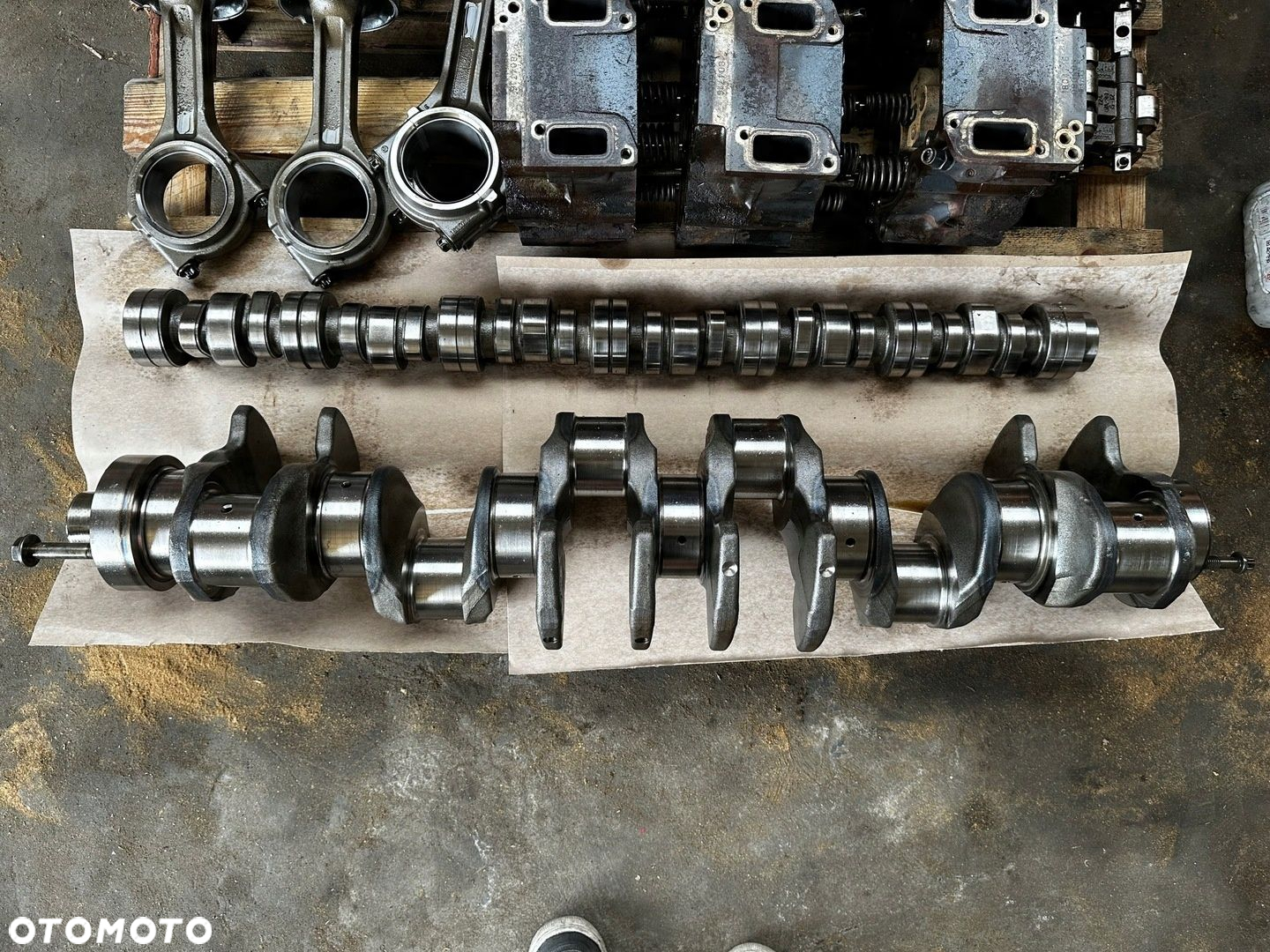 Wał Korbowy Scania R 420 Euro 4 HPI DC1212 1743584 - 3