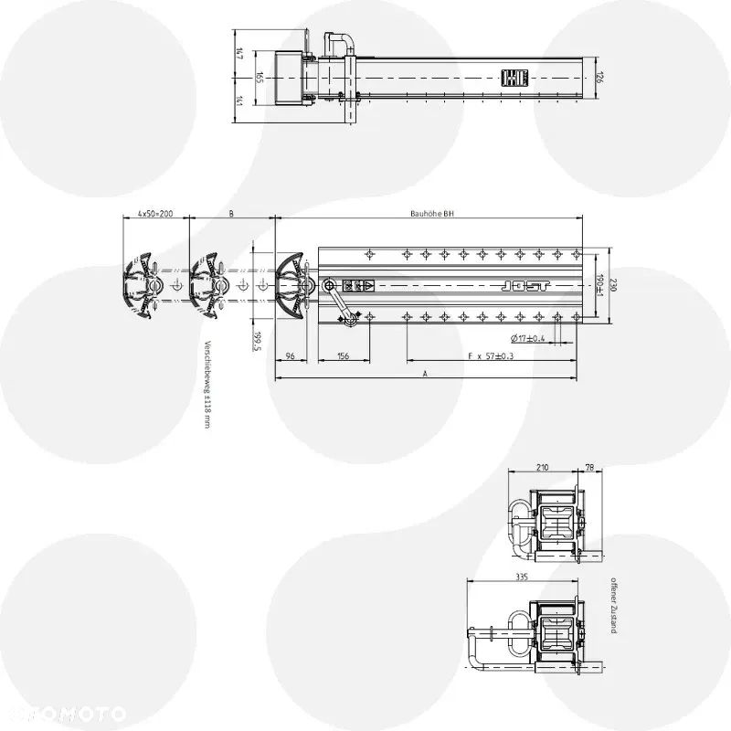 Podpory Aluminiowe JOST / Zestaw do 80 kg mniej !! / Naczepy / FV / Dostawa - 3