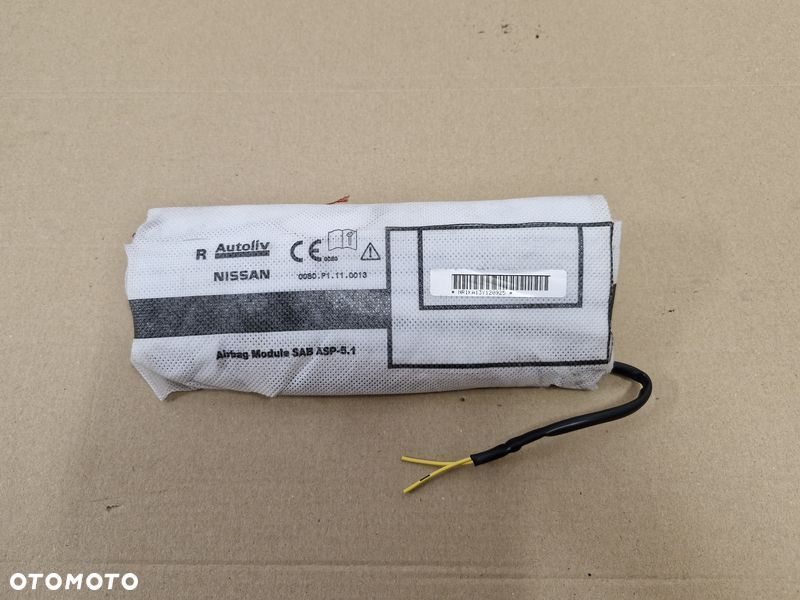 NISSAN QASHQAI II 2 J11 PODUSZKA POWIETRZNA AIRBAG FOTELA PRAWA PRZÓD PASAŻERA - 1