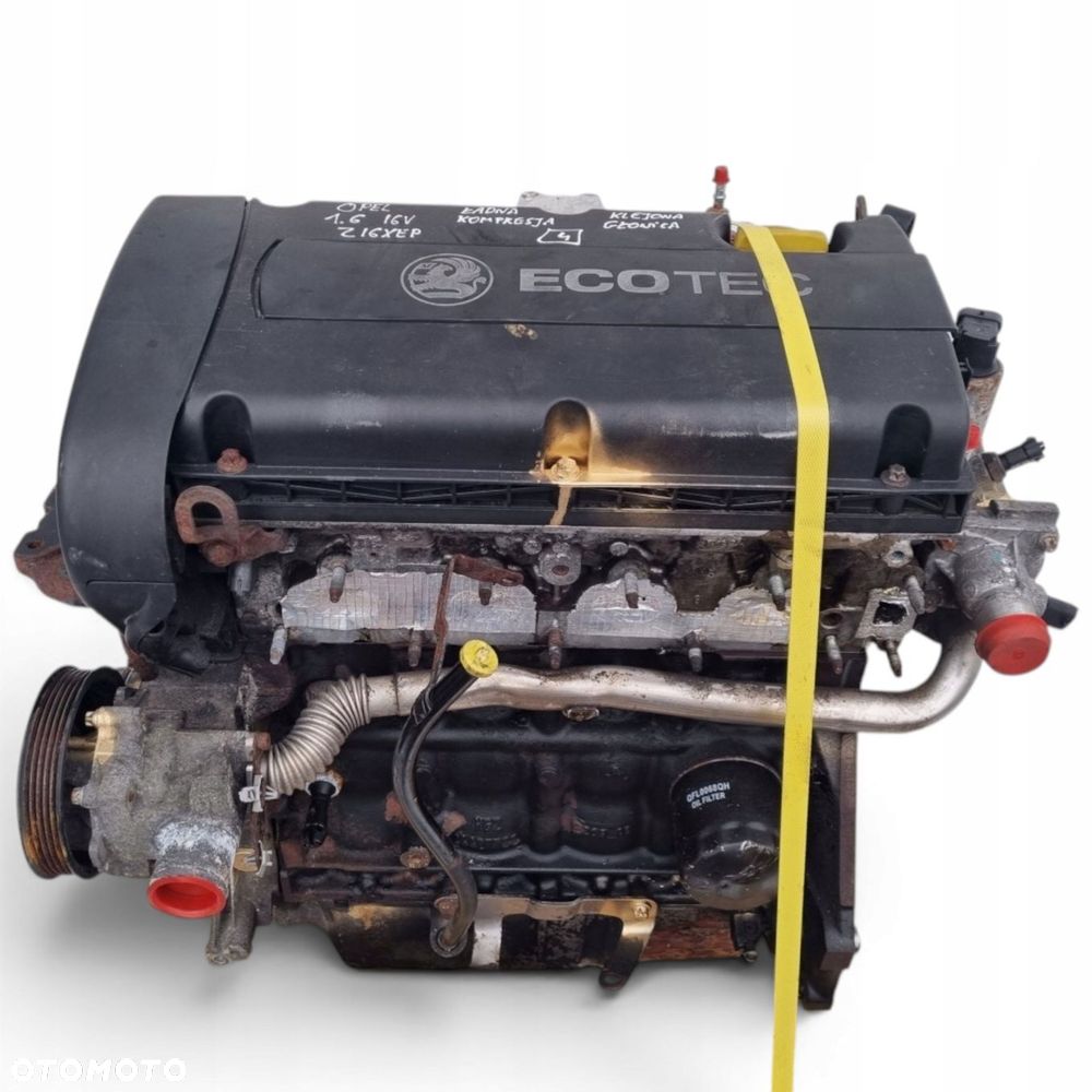 SILNIK KOMPLET Opel Astra II G 1.6 16V klejona głowica Z16XEP - 10