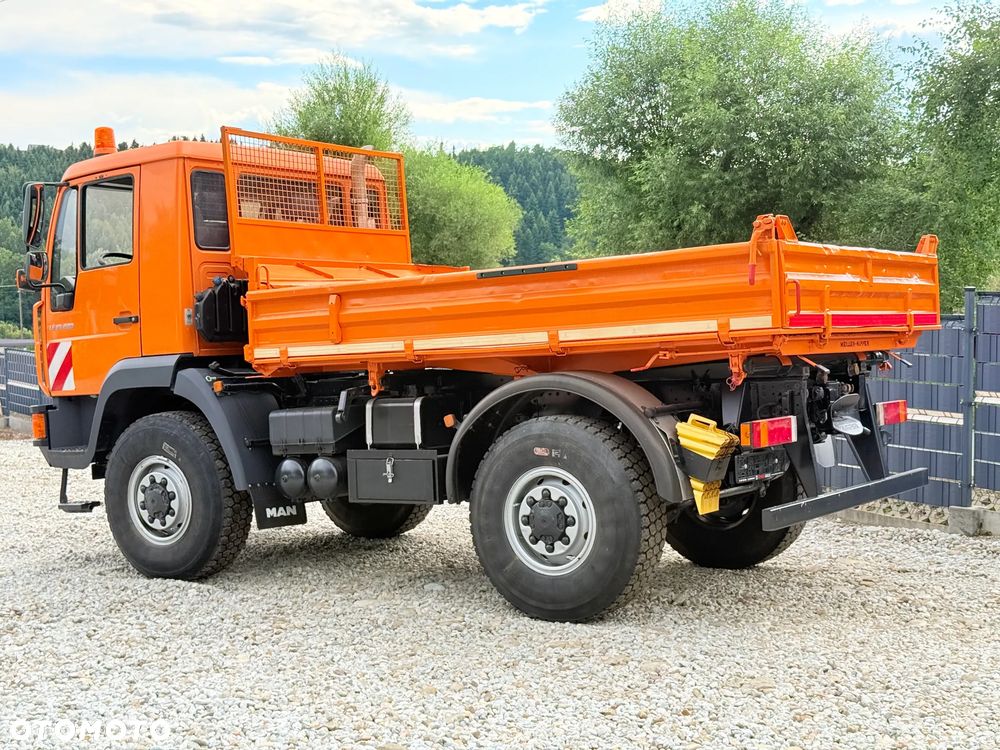 MAN * MAN 10-220 * Wywrotka Kiper Meiller * 4x4 * Zimowe Utrzymanie * Unimog * - 11