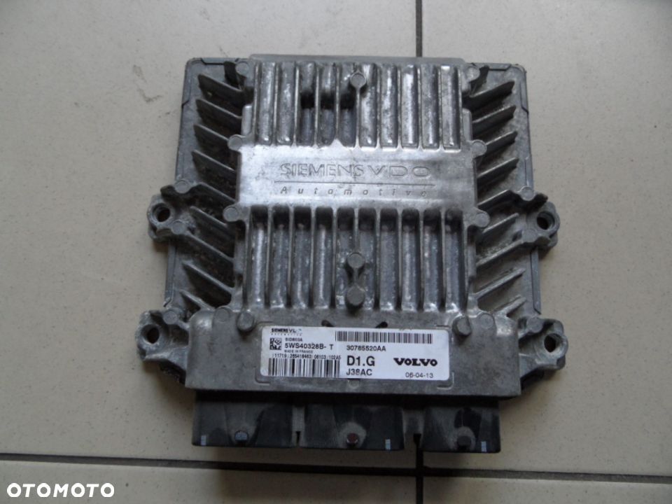 KOMPUTER STEROWNIK SILNIKA VOLVO S40 V50 C-MAX 30785520AA 5WS40328B-T