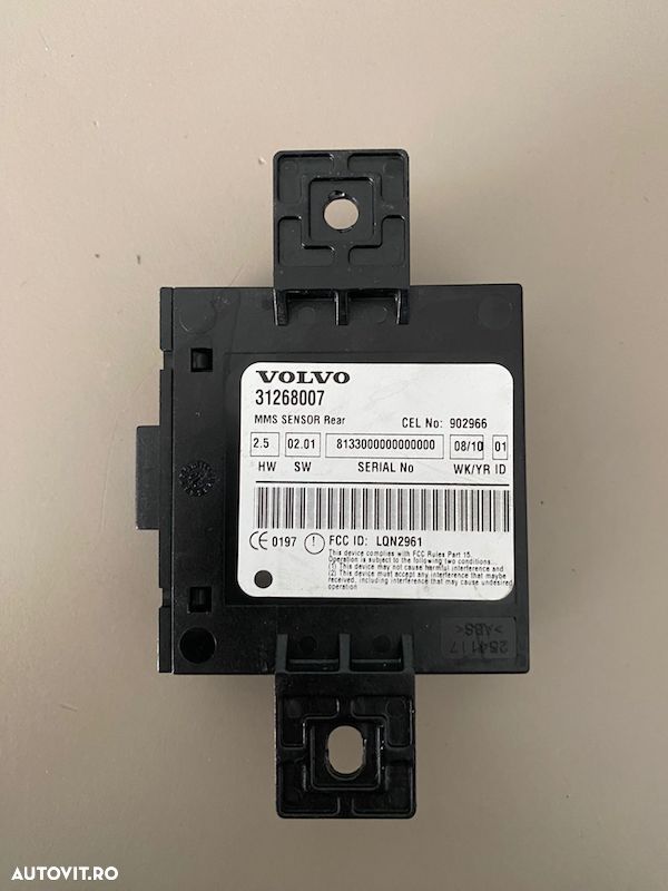 Senzor modul control alarma Volvo C70 2010-2013 31268007 - 1