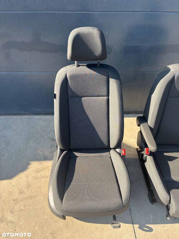 Vw Caddy IV V 2K7 fotele przód komplet prawy lewy - 7