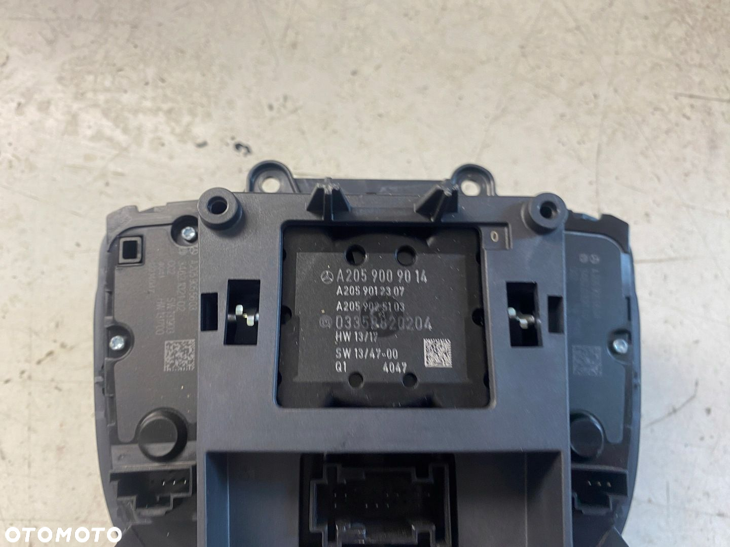 MERCEDES W205 PANEL KONTROLER IDRIVE A2059009014 - 6