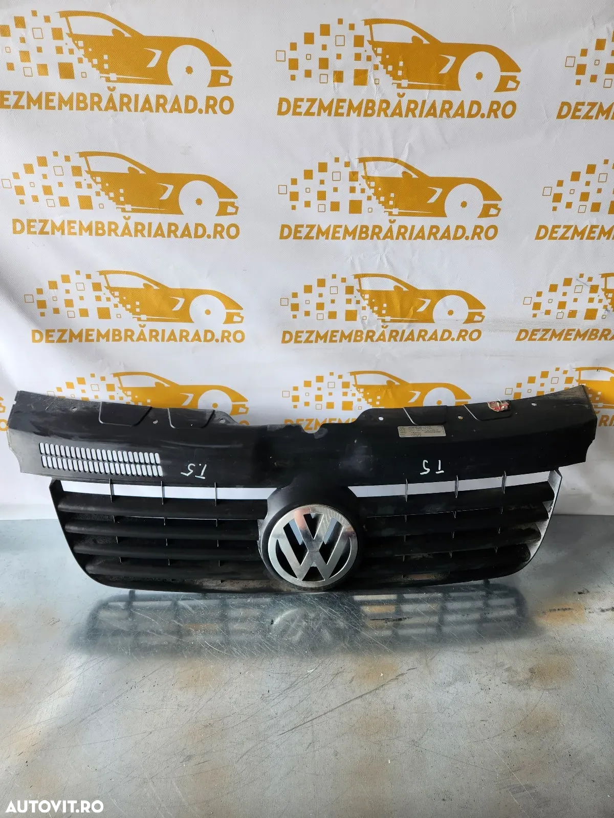 Grila Fata Radiator Vw Transporter T5 An 2003-2004-2005-2006-2007-2008 - 4