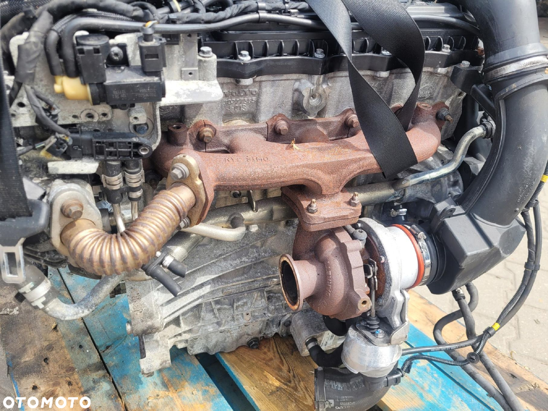 SILNIK 2.0 DIESEL D5204T7 VOLVO S80 XC60 V70 III V40 V60 KPL - 4