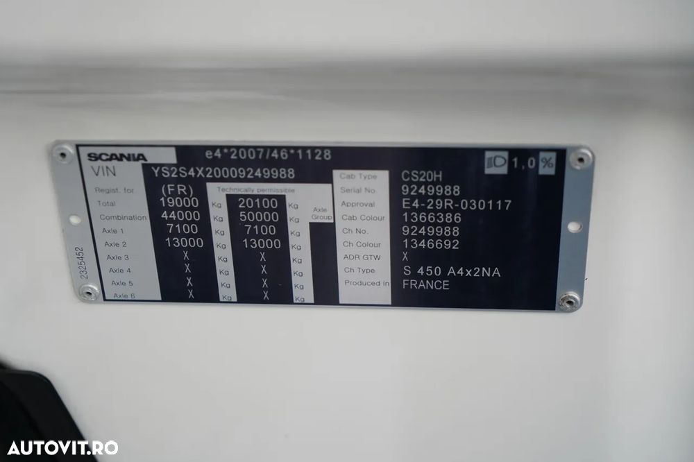 Scania S 500 / SISTEM HIDRAULIC / RETARDER / I-PARK COOL / JANTE DIN ALIAJ - 35