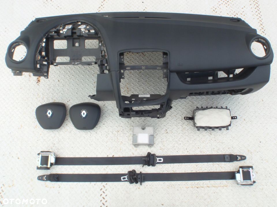 RENAULT CLIO IV 4 DESKA KONSOLA AIRBAG PASY PAS - 1