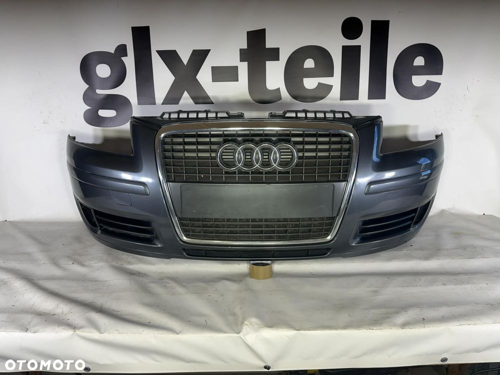 Audi A3 8P Zderzak Przód Przedni LZ7L 2005-2008 Duży Grill - 1