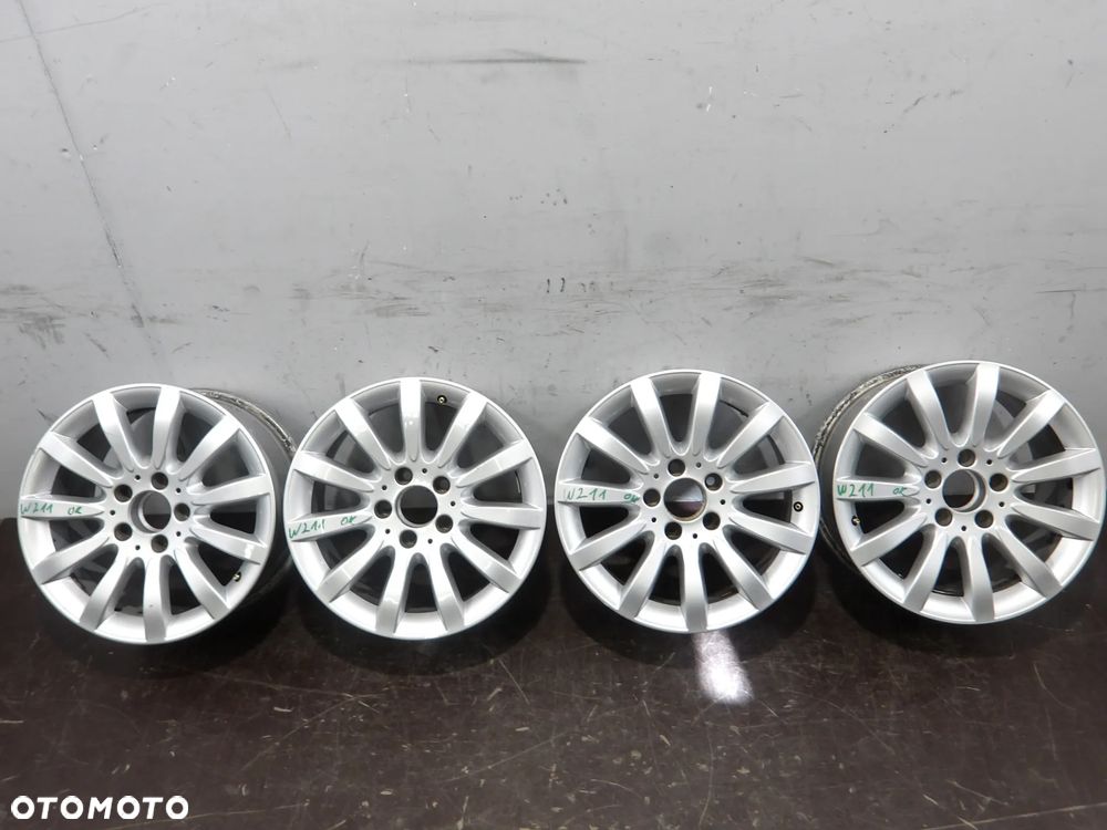 MERCEDES W211 SEDAN 02-05 FELGI ALUMINIOWE ALUFELGI 5X112 7.5J ET42 R16 - 1