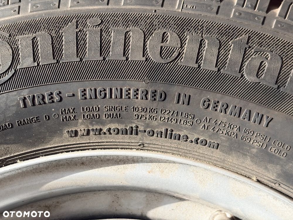 Felgi koła stalowe opony letnie 215/70 R15CP ET68 5x118 Ducato Boxer Jumper Kamper - 9