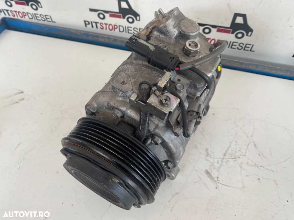 Compresor clima BMW X5 F15 serie 5 F10 F11 6805070 2011 2012 2013 2014 2015 2016 2017 2018 - 3