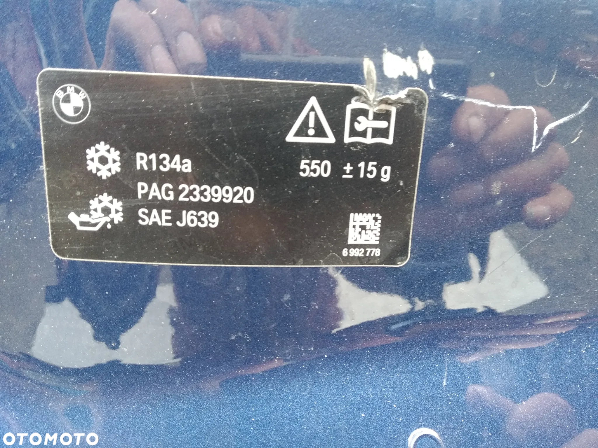 D768/G35 MASKA BMW X3 G01 G02 X4 - 5